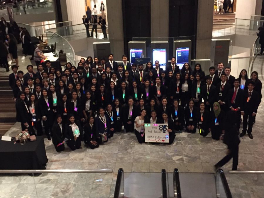 Future health professionals. HOSA members attended the the annual State Leadership Conference to follow their passion in medicine. Like past years, this conference has taken place in downtown Atlanta at the Atlanta Marriot Marquis.