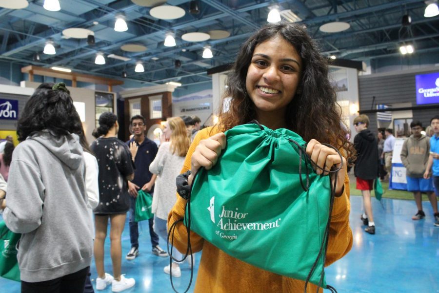 Freshman, Shruti Kapoor, along with many other 9th grade students explore the wide area of careers and job opportunites for their future. Students had the chance to play different games, get their hands dirty, and even learn more about themselves!