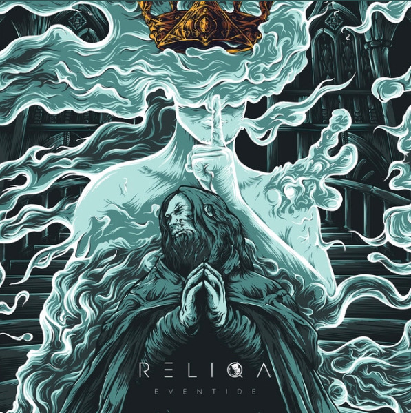 Reliqa's watery world, Eventide. Australian quartet Reliqa is breaking into the metal scene. Released on November 9, 2018, Eventide is Reliqa's first full length album. 