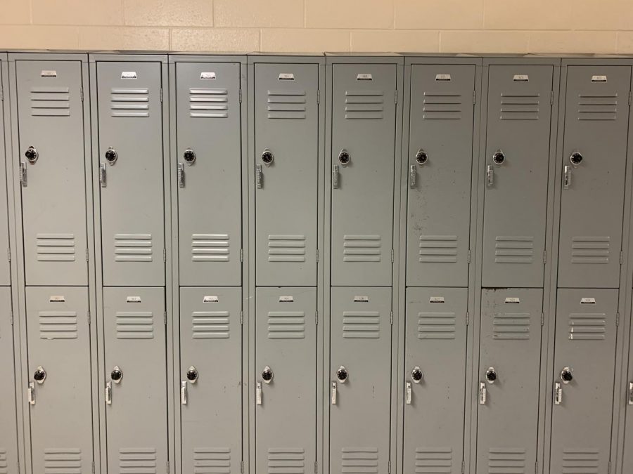 Lockers+in+the+East+Hall+of+South+Forsyth.+Multiple+students+use+lockers+to+decrease+the+amount+of+work+and+books+they+are+carrying+around+during+their+day.+On+the+contrary%2C+however%2C+the+rate+of+locker+usage+is+decreasing+quite+significantly.