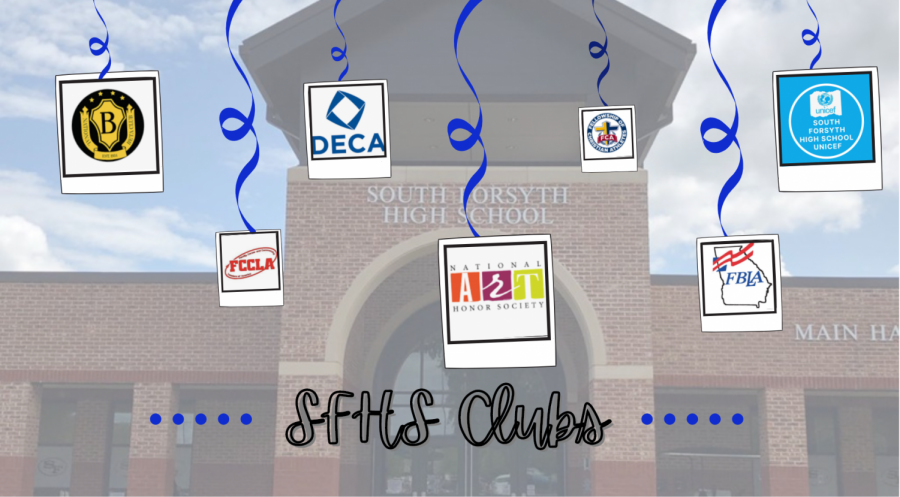 Clubs during COVID. South Forsyth High School offers a variety of clubs to their students. While these club might have to adjust their operations, all students will have the opportunity to participate in them, regardless if they are virtual or in-person.