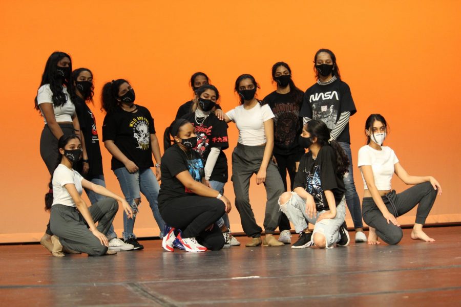 Center stage. SFHS Dance Company shines during their Winter Showcase. All the dancers worked endlessly to perfect their numbers as much as possible.