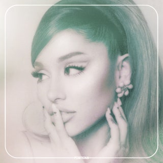 Ariana Grande did not switch up her official album cover for "Positions (Deluxe)." Having not released an album in almost two years, fans were happy just to hear "Positions," but Grande's announcement of a Deluxe edition has fans fired up all over again. She also released an anticipated music video for "34+35 Remix" with Doja Cat and Megan Thee Stallion.