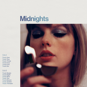 Taylor Swift's 10th studio album cover, "Midnights." Swift reveals that her brand-new album comes out on Oct. 21.The announcement came after Swift won Video of the Year. 