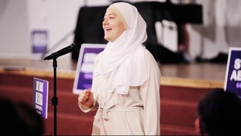 SFHS alum Ruwa Romman (11) becomes Georgias first ever Palestinian-American elected official and the first Muslim woman in the State House. Romman was a first-time candidate elected as the representative for District 97, which includes parts of Johns Creek, Suwanee and Duluth.