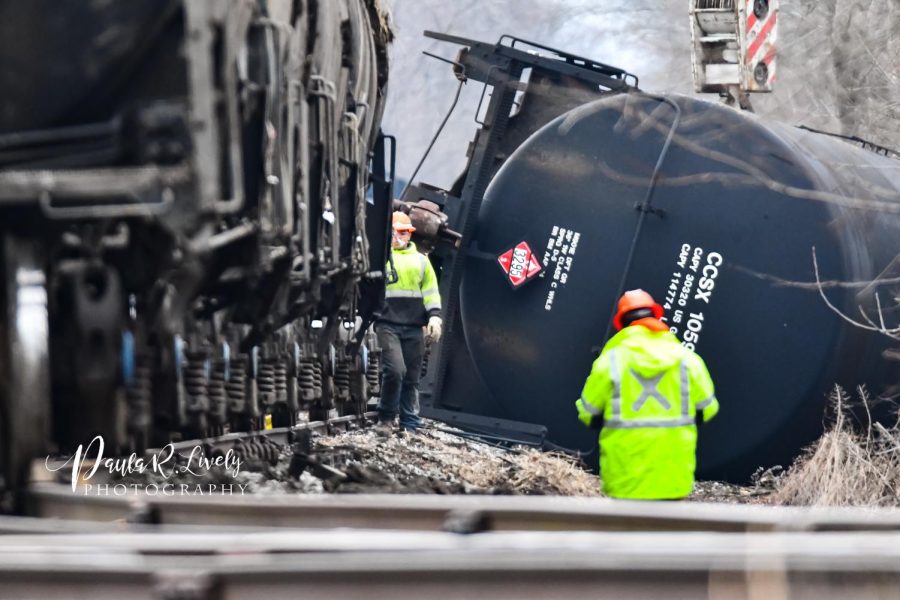 The clean-up effort underway as Ohio scrambles to keep the chemicals at bay. Numerous health problems have risen in the wake of the derailment.